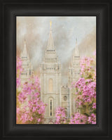 Salt Lake Temple - Jubilant by Mandy Jane Williams