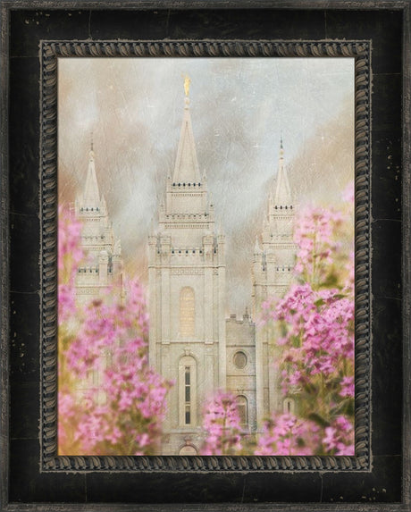 Salt Lake Temple - Jubilant by Mandy Jane Williams