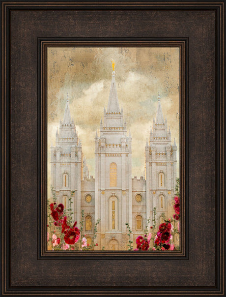 Salt Lake Temple - Splendor by Mandy Jane Williams