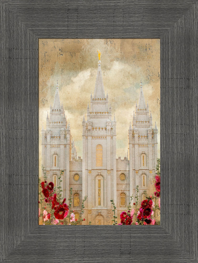 Salt Lake Temple - Splendor by Mandy Jane Williams