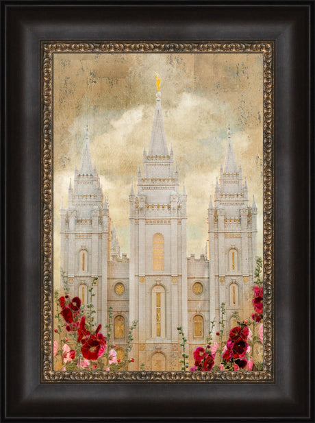 Salt Lake Temple - Splendor by Mandy Jane Williams