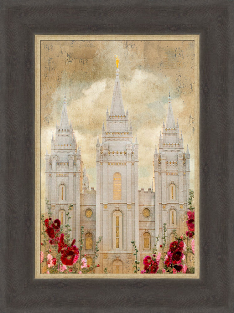 Salt Lake Temple - Splendor by Mandy Jane Williams