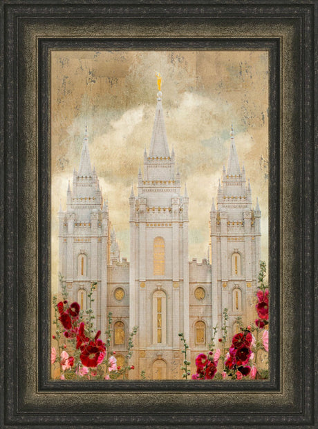 Salt Lake Temple - Splendor by Mandy Jane Williams