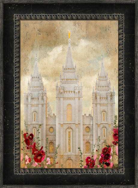 Salt Lake Temple - Splendor by Mandy Jane Williams