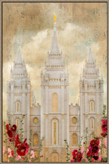 Salt Lake Temple - Splendor by Mandy Jane Williams