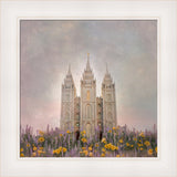 Salt Lake Temple - How Beautiful Upon the Mountains by Mandy Jane Williams