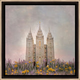 Salt Lake Temple - How Beautiful Upon the Mountains by Mandy Jane Williams