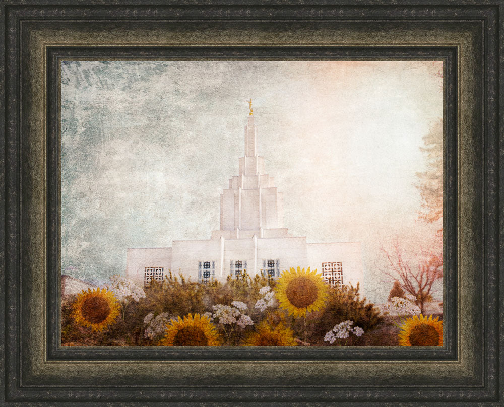 Idaho Falls Temple - Brightness of Hope by Mandy Jane Williams