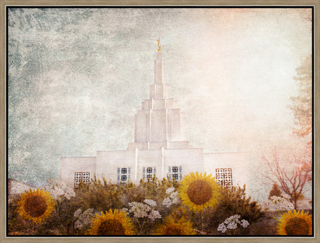 Idaho Falls Temple - Brightness of Hope by Mandy Jane Williams