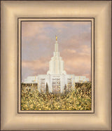 Idaho Falls Temple - Giving Rest by Mandy Jane Williams