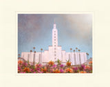 Los Angeles California Temple - Bright and Beautiful by Mandy Jane Williams