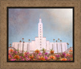 Los Angeles California Temple - Bright and Beautiful by Mandy Jane Williams