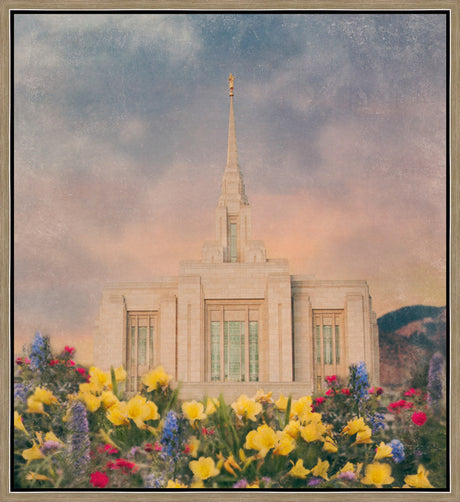 Ogden Temple - Warmth and Clarity by Mandy Jane Williams