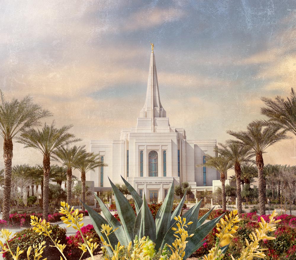 Gilbert Temple - Healing Aloe by Mandy Jane Williams