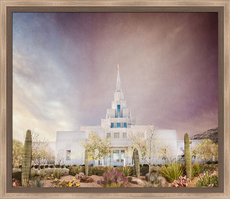 Phoenix Temple - Garden of the Lord by Mandy Jane Williams