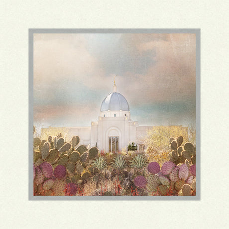 Tucson Temple - Desert Shall Rejoice by Mandy Jane Williams