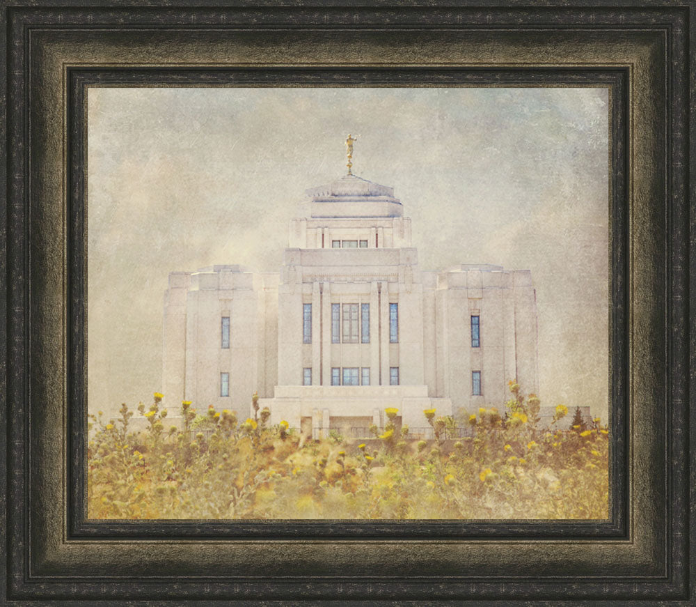 Meridian Temple - Riverside Flowers by Mandy Jane Williams