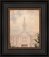 Pocatello Temple - Syringa Flowers by Mandy Jane Williams