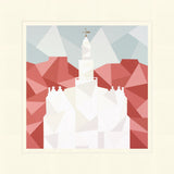 St. George Utah Temple - Geometric  by Madison Wardle