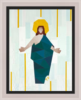 Christ in Blue Robe by Madison Wardle