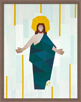 Christ in Blue Robe by Madison Wardle