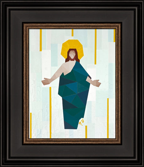 Christ in Blue Robe by Madison Wardle