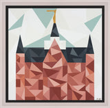 Provo City Center Temple - Geometric by Madison Wardle