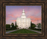 St George Temple - Eventide by Robert A Boyd