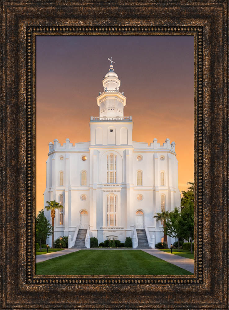 St George Temple - Amazing Grace by Robert A Boyd