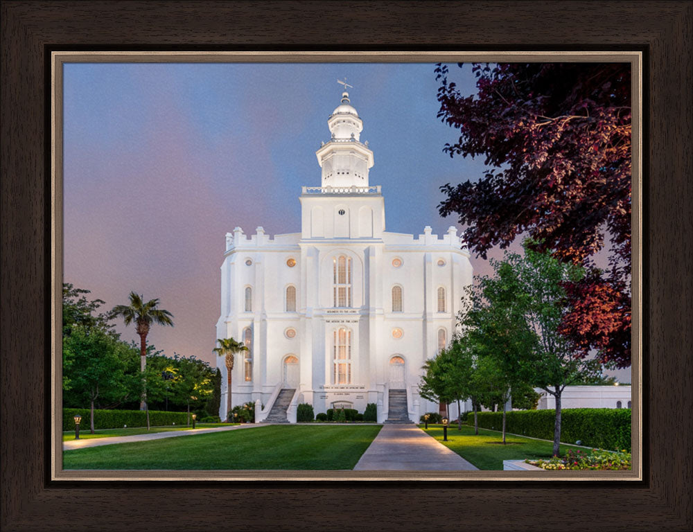 St George Temple - A House of Peace by Robert A Boyd