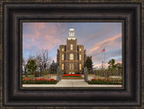 Logan Temple - Gate Tulips by Robert A Boyd