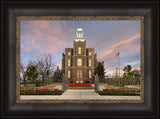 Logan Temple - Gate Tulips by Robert A Boyd