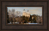 Manti Temple - Seasons Crossing by Robert A Boyd