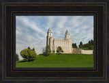 Manti Temple - Summer Lawn by Robert A Boyd