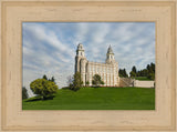 Manti Temple - Summer Lawn by Robert A Boyd