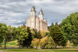 Manti Temple - Chrome Series by Robert A Boyd