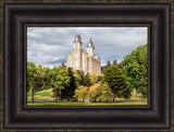 Manti Temple - Chrome Series by Robert A Boyd