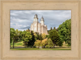 Manti Temple - Chrome Series by Robert A Boyd