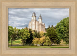 Manti Temple - Chrome Series by Robert A Boyd