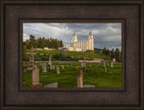 Manti Temple - Cemetery by Robert A Boyd