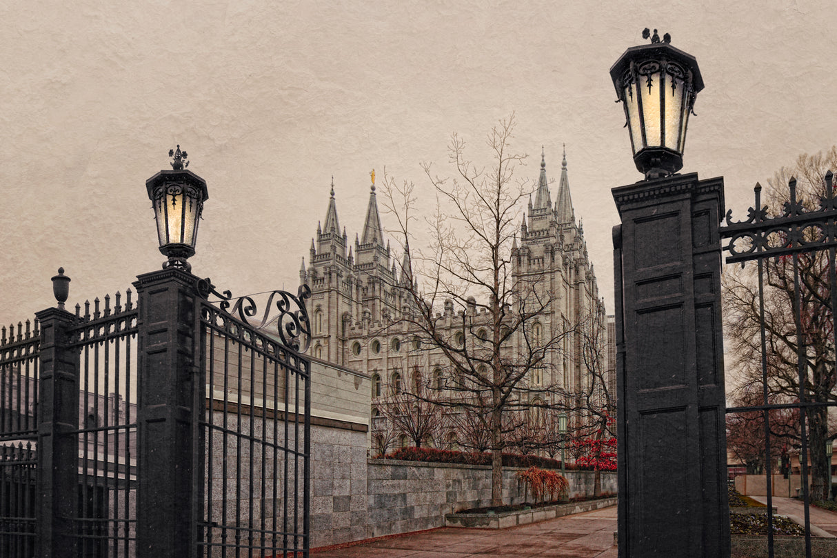 Salt Lake Temple - Endurance by Robert A Boyd