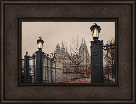 Salt Lake Temple - Endurance by Robert A Boyd