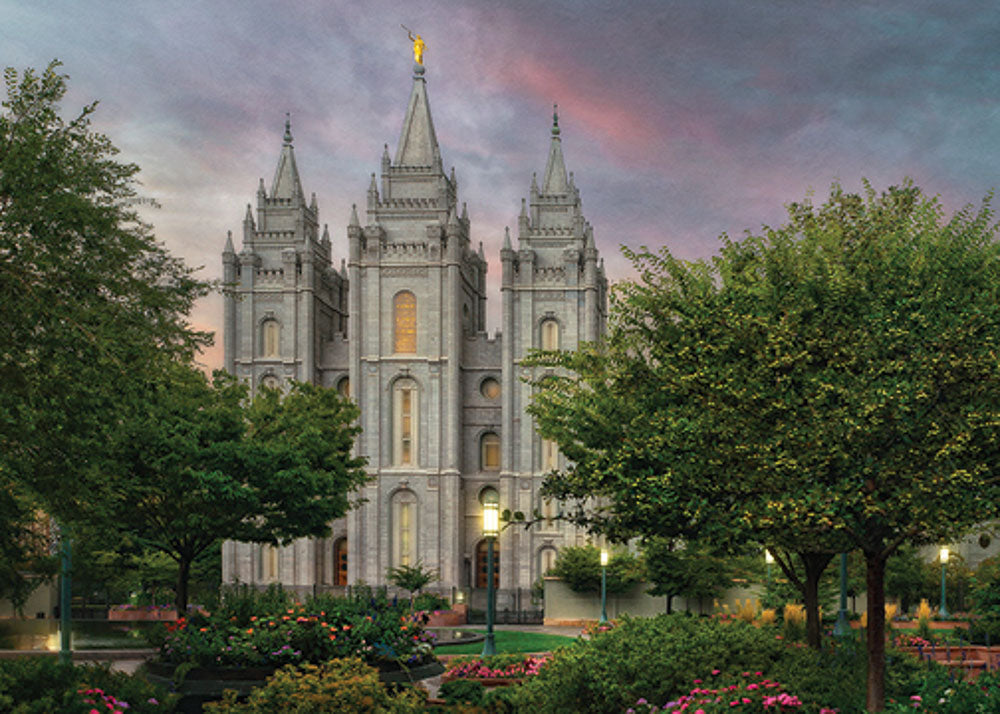 Salt Lake Temple - Eden 5x7 print