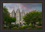 Salt Lake Temple - Eden by Robert A Boyd