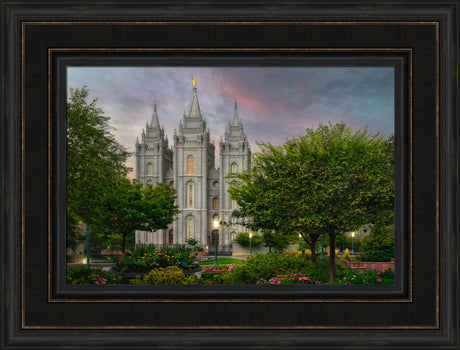 Salt Lake Temple - Eden by Robert A Boyd