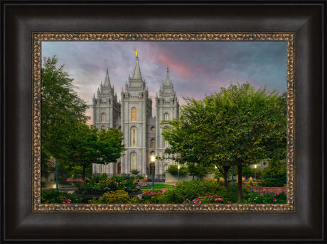 Salt Lake Temple - Eden by Robert A Boyd