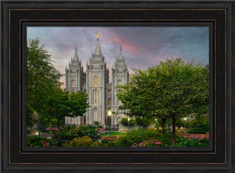 Salt Lake Temple - Eden by Robert A Boyd