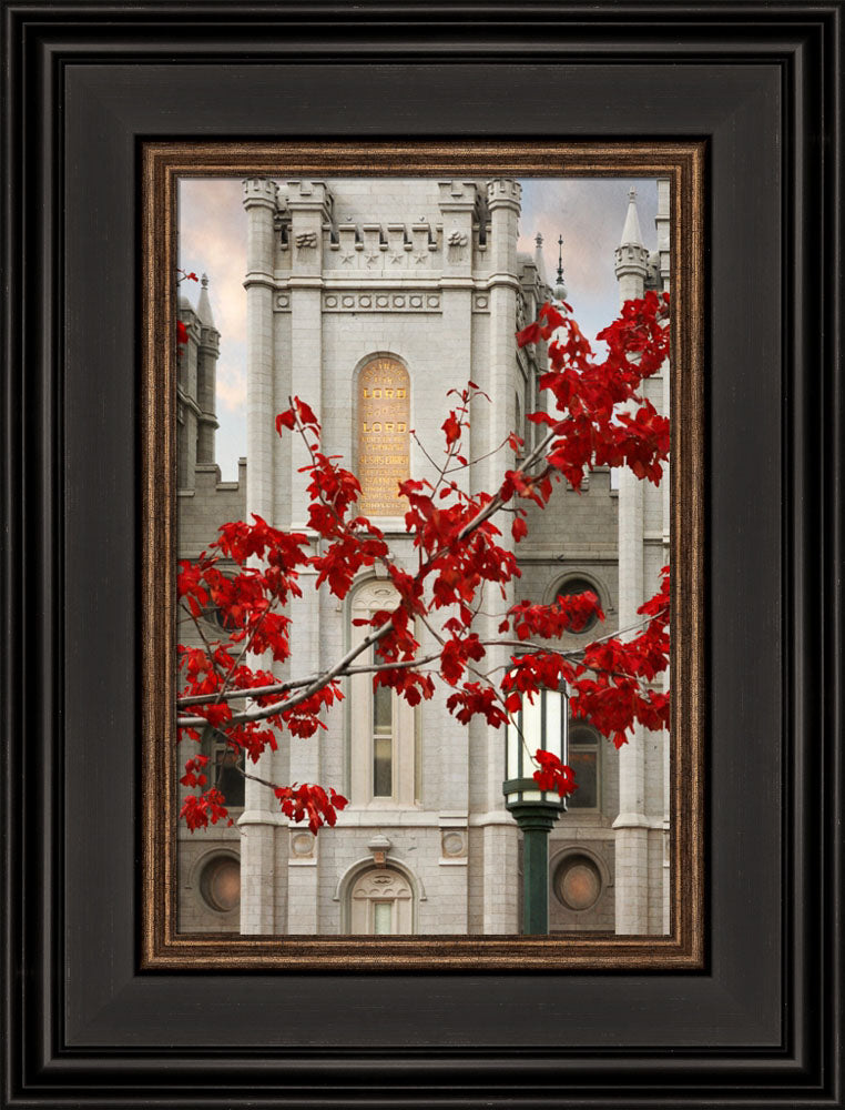 Salt Lake Temple - Veneration by Robert A Boyd