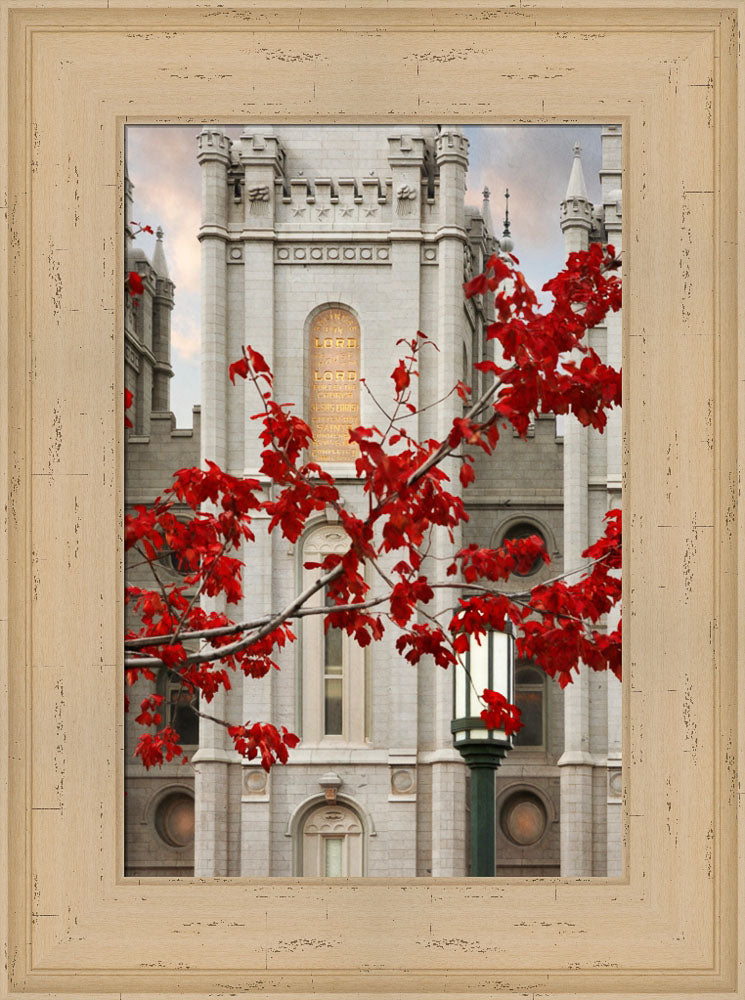 Salt Lake Temple - Veneration by Robert A Boyd