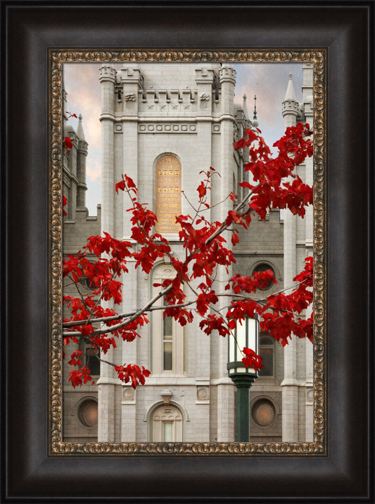 Salt Lake Temple - Veneration by Robert A Boyd